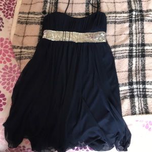 City triangles navy dress